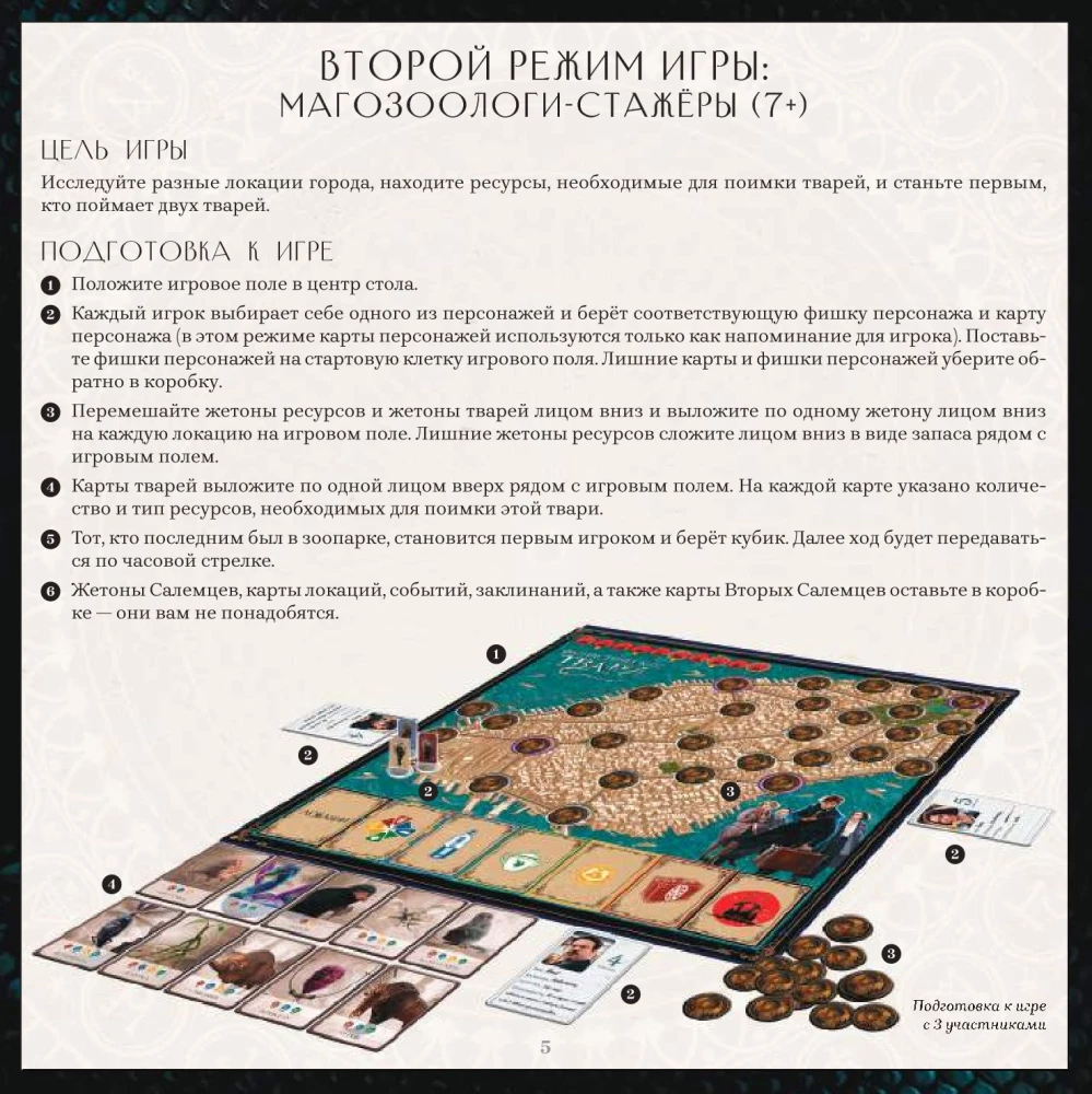 Настольная игра - Фантастические твари